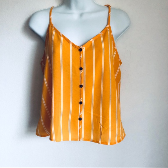 PAPAYA STRIP TOP.SIZE LARGE - Picture 2 of 8